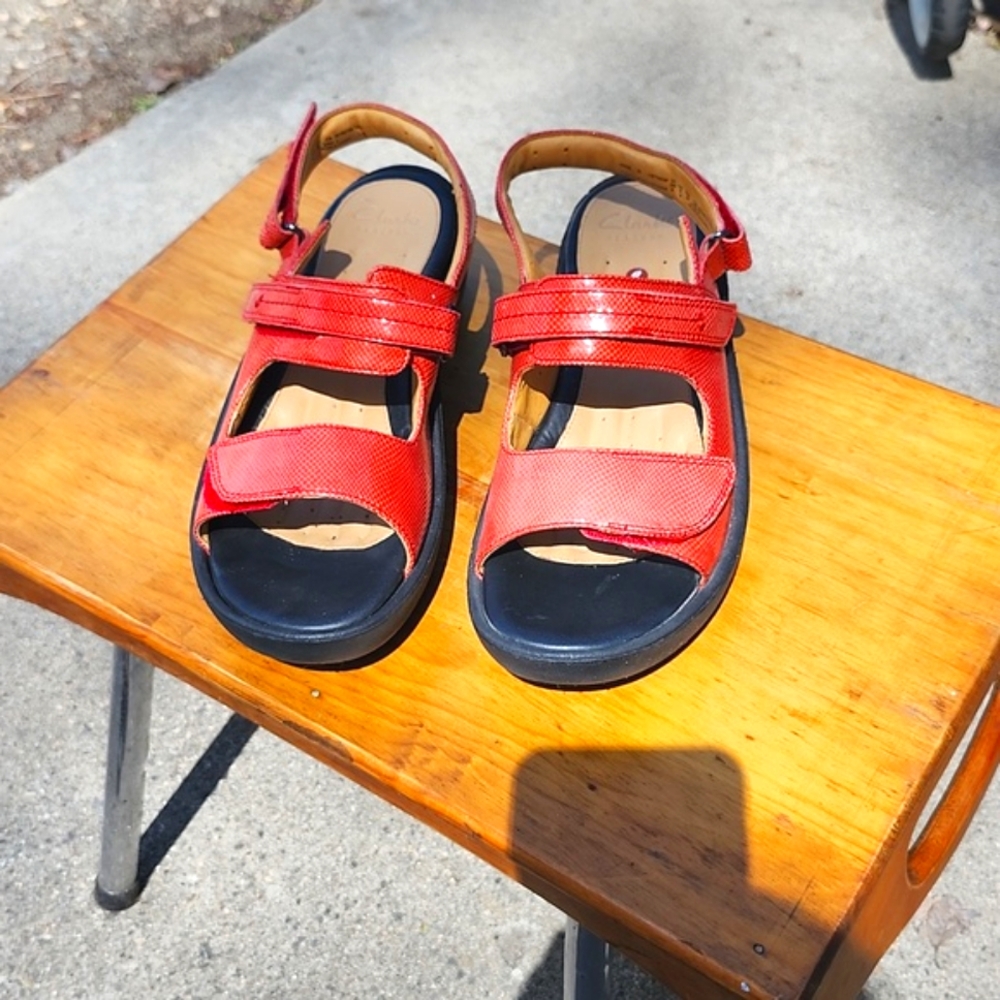 Red Sandals